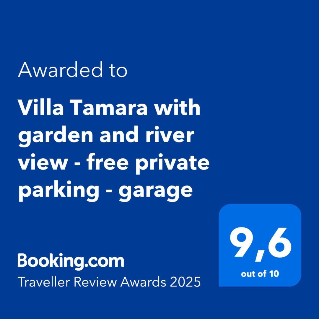 Villa Tamara With Garden And River View - Free Private Parking - Garage Мостар Екстер'єр фото